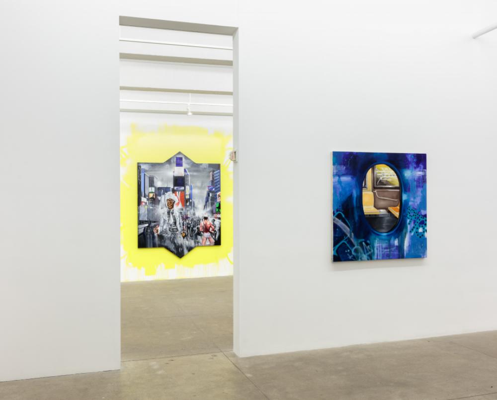 Installation View--Daily Commute