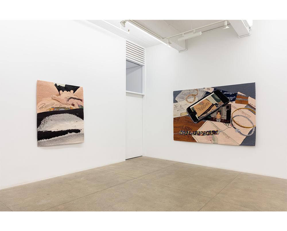 Installation View - used tape 