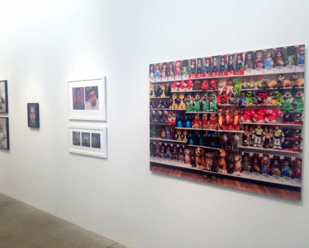 Installation view from right: Liu Bolin, COLORS Magazine, Veruschka Lehndorff & Holger Trulzsch