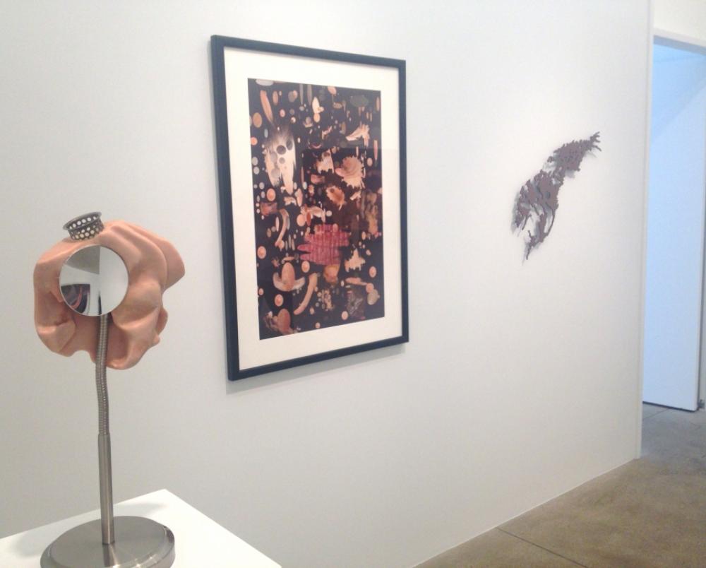 Installation view from left: Bonnie Rychlak, Kathy Grove and Barbara Zucker