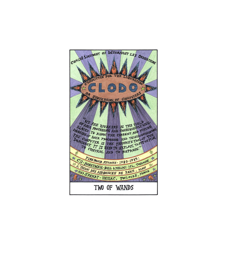 Two of Wands - CLODO (tarot) 2009-11