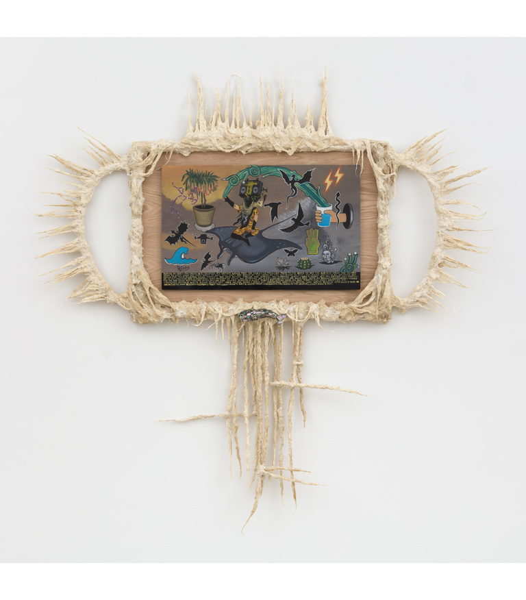 First drowning Retablo