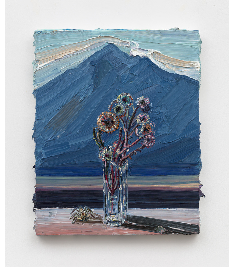 Blue Mountain (for Hockney), 2019