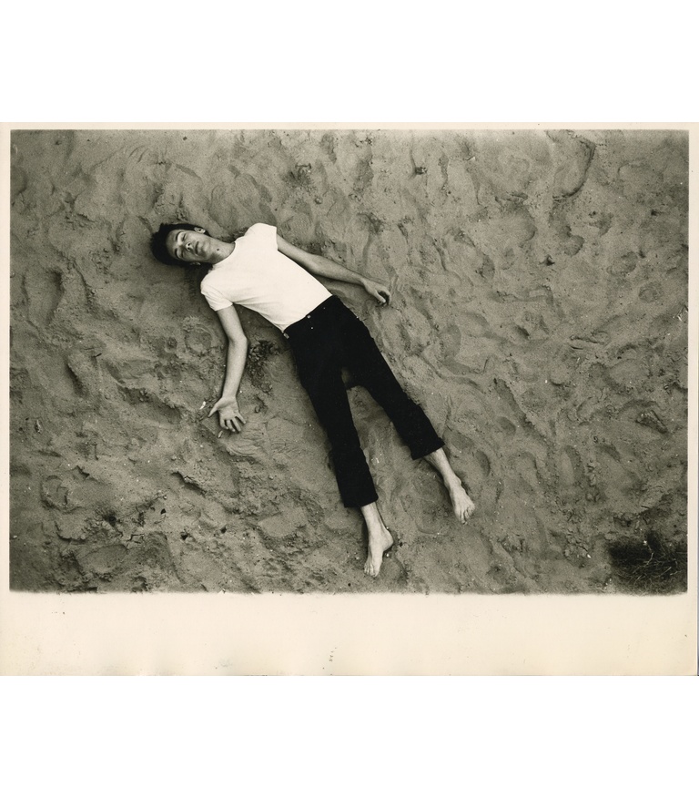 Untitled (Brian on sand)