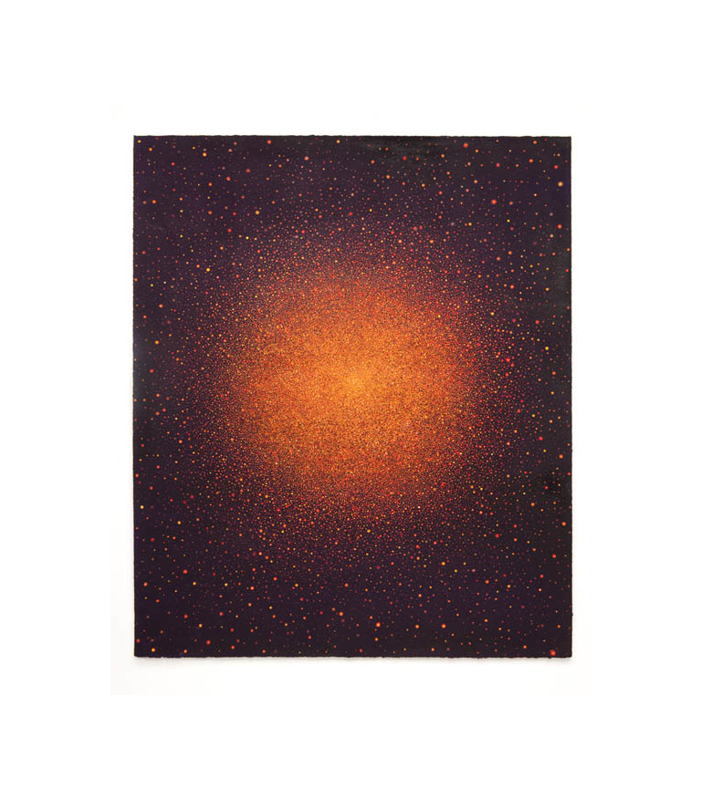 Untitled (orange sun #1) 2011