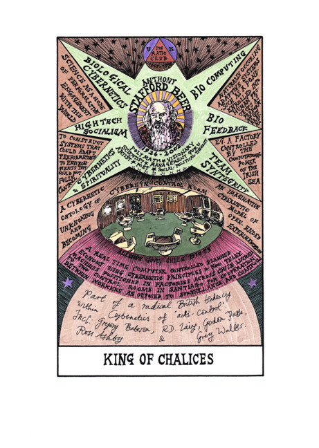 King of Chalices - Stafford Beer (tarot) 2009-11