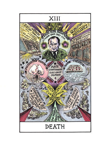 XII Death - John von Neumann (tarot) 2009-11