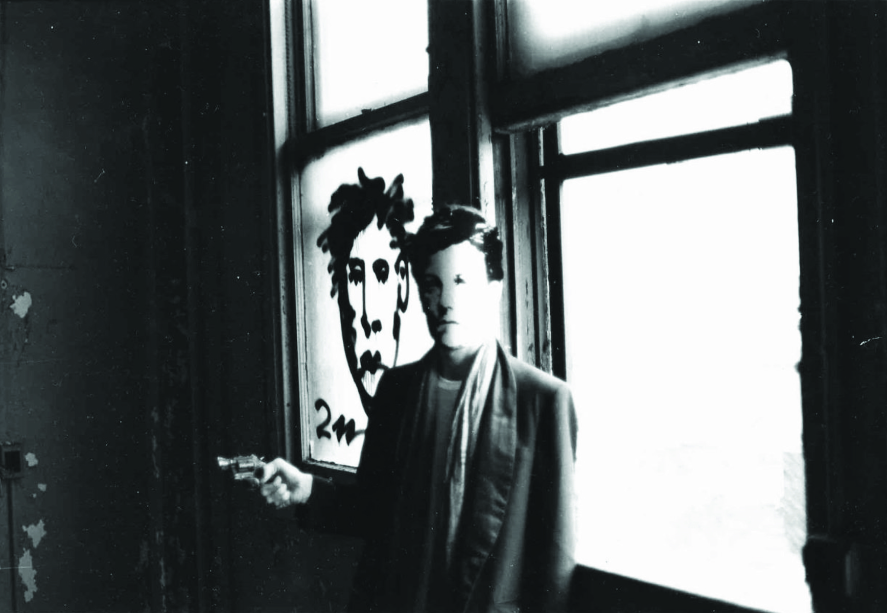 Arthur Rimbaud in New York (with gun in west side pier warehouse), 1978-79