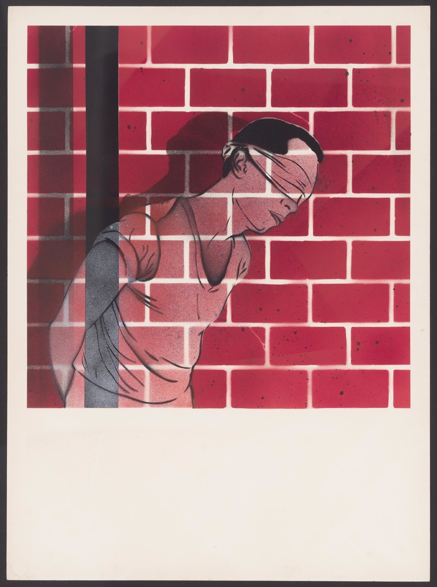 Firing Squad Figure / Brick Wall 1982