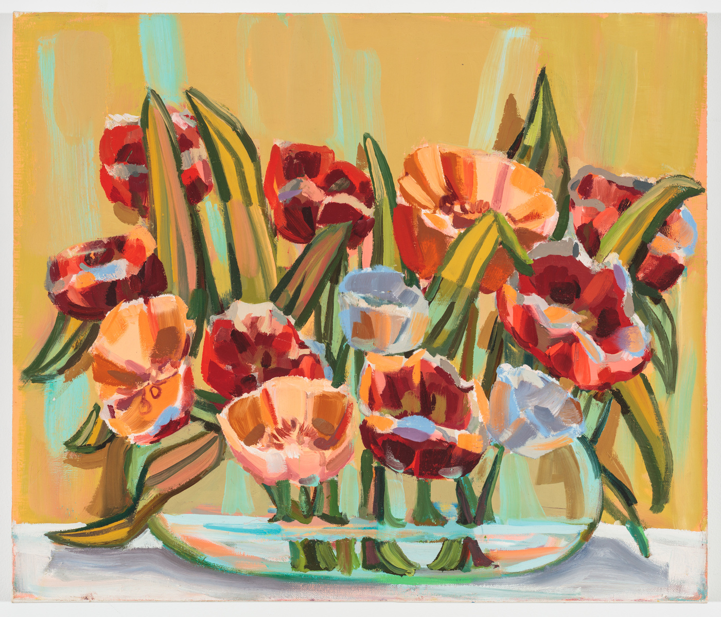 Red and Orange Tulips, 2006