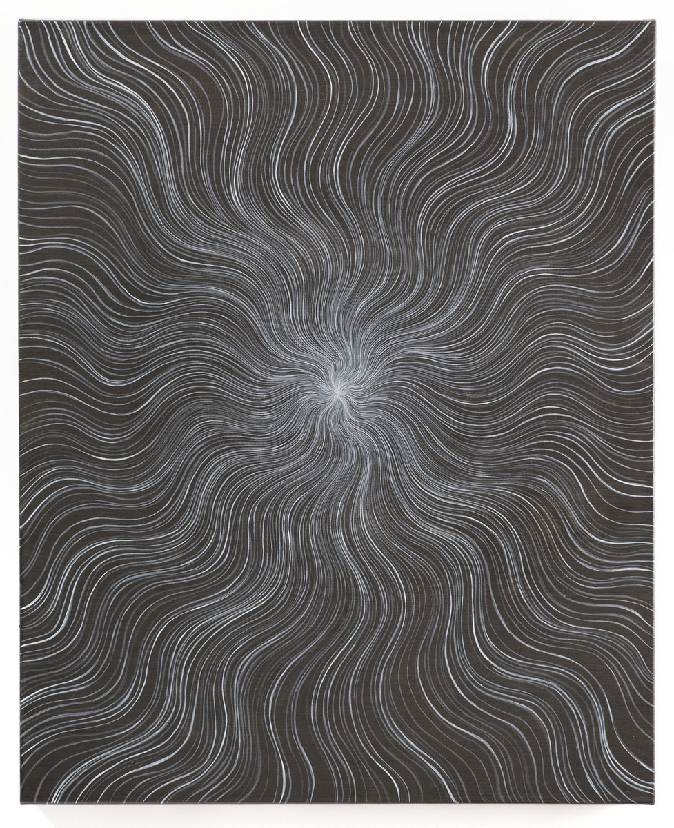 Untitled (Gray Wavy Ray)