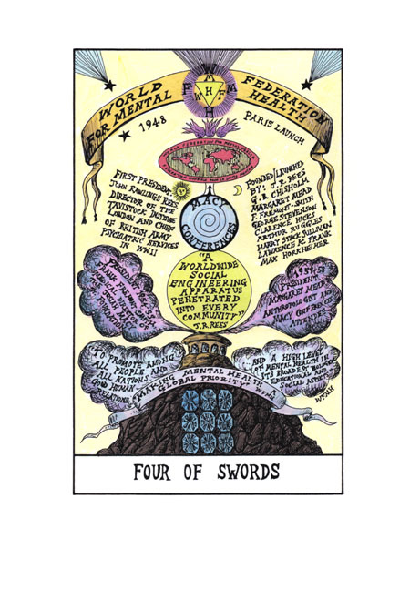 Four of Swords - World Federation for Mental Health (tarot) 2009-11