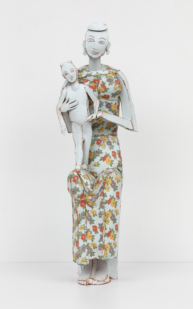 Flowered Dress Madonna