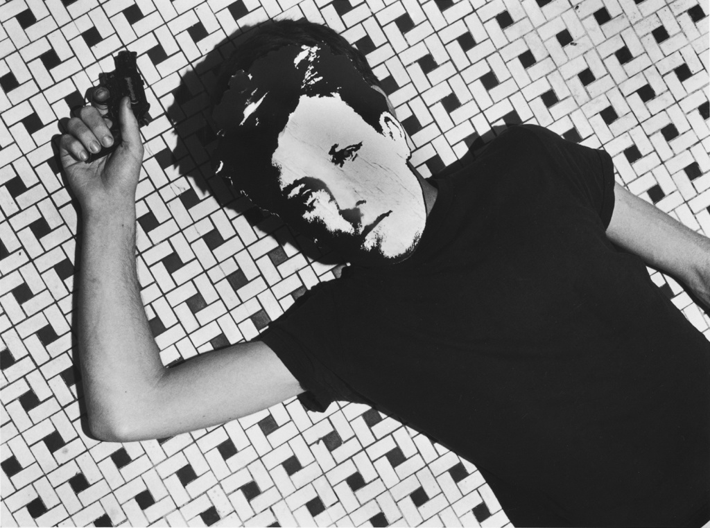 Arthur Rimbaud in New York (tile floor, gun) 1978-79/2004