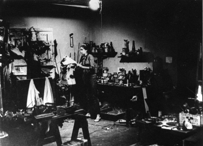 Untitled (CS in her studio) 1962/63