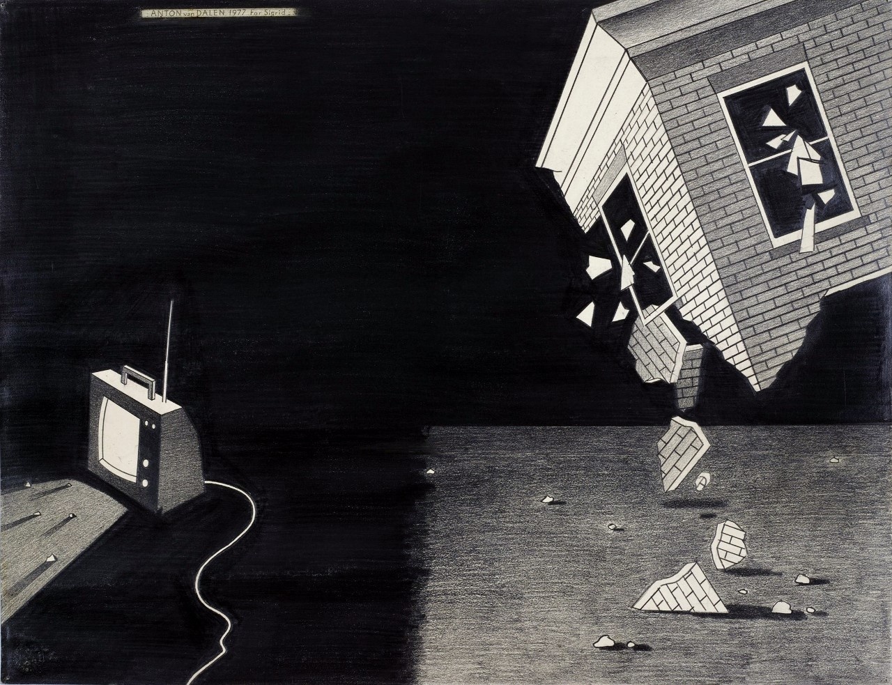 Falling House and TV 1977