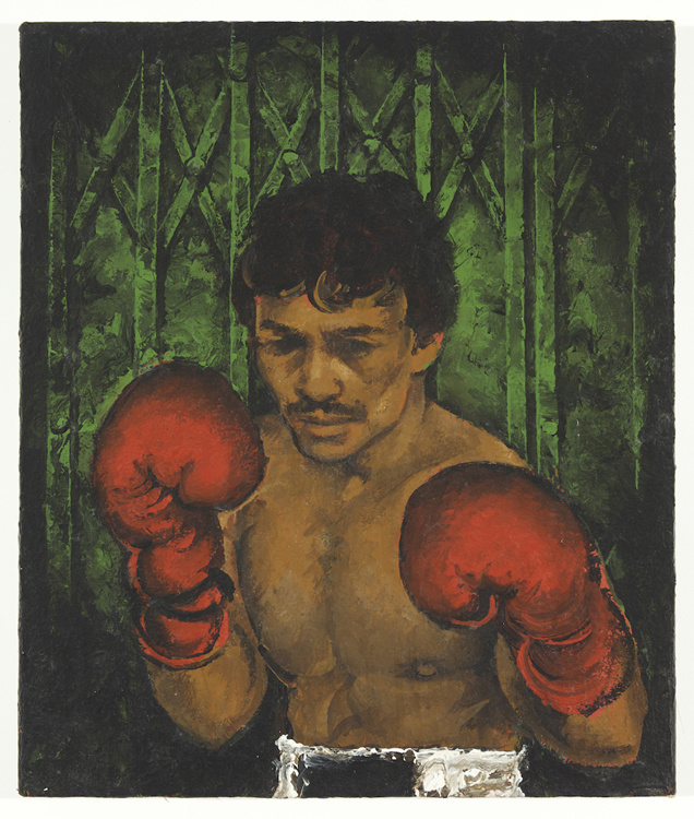 Portrait of Roberto Duran 1990