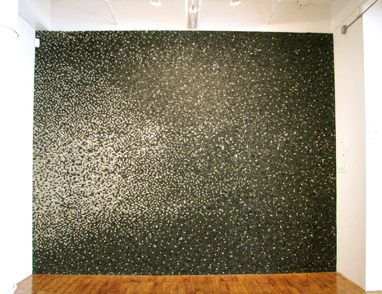 Sarah Frost - QWERTY (east wall) 2009