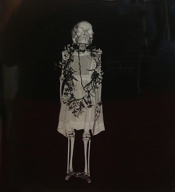 Untitled (skeleton child photo) 1985