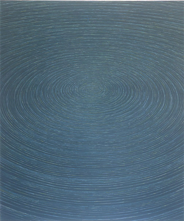 Untitled Green Whirlpool 2004