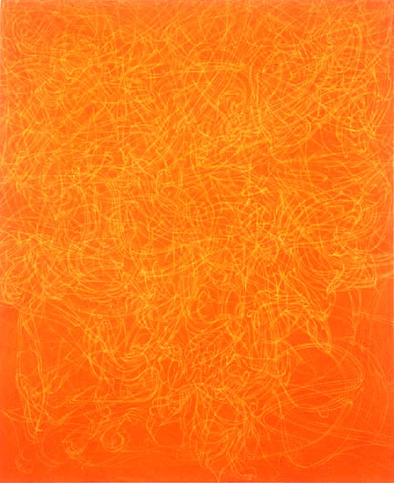 untitled orange smoke 2002