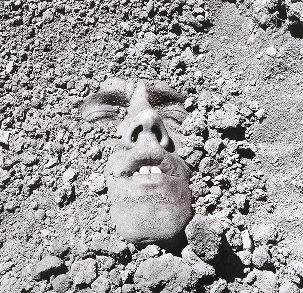 Untitled (face in dirt)