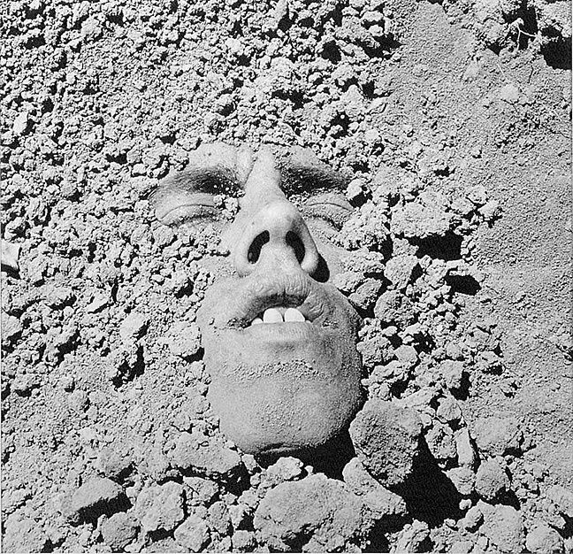 Untitled (Face in Dirt)